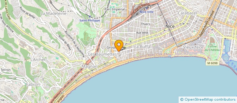 localisation de l'entreprise MONSIEUR ANDREI ZABOLOTNII à NICE