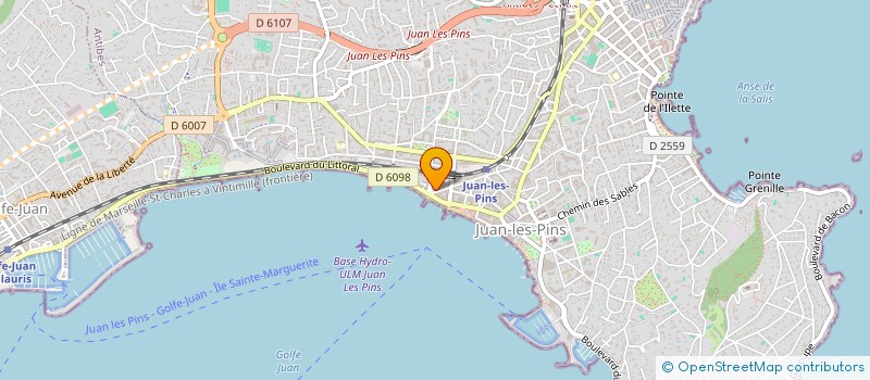 localisation de l'entreprise MONSIEUR ANDREJA ERBES  ANTIBES