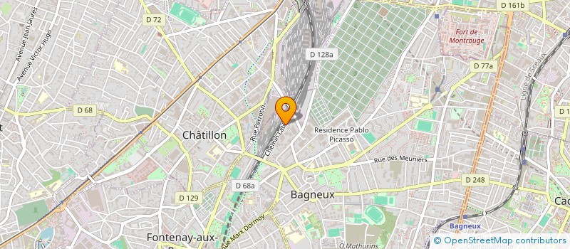 localisation de l'entreprise MONSIEUR ANDREJS PROKOFJEVS à BAGNEUX