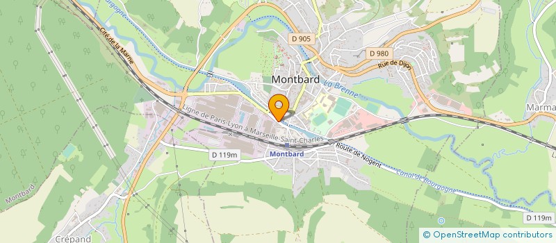 localisation de l'entreprise MONSIEUR ANDREJUS TRUMPICKAS à MONTBARD