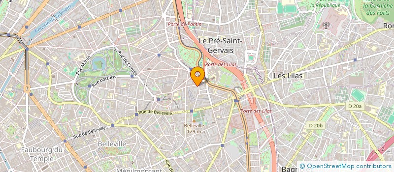 localisation de l'entreprise MONSIEUR ANDRES CRISCAUT  PARIS