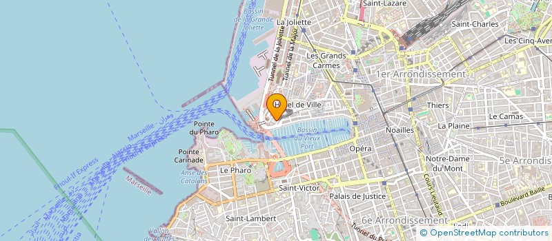 localisation de l'entreprise MONSIEUR ANDRES CULEBRAS Y DE LA FUENTE à MARSEILLE 2EME