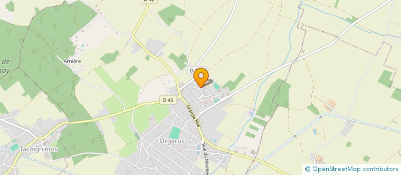localisation de l'entreprise MONSIEUR ANDRES FUENTES à ORGERUS