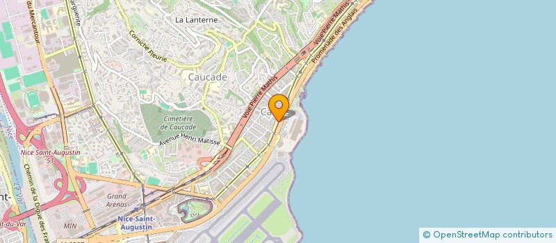 localisation de l'entreprise MONSIEUR ANDRES GARCIA à NICE