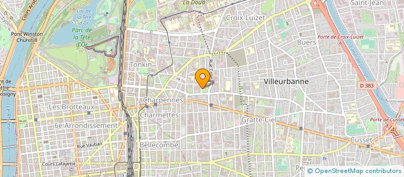 localisation de l'entreprise MONSIEUR ANDRES GARCIA RIOS à VILLEURBANNE