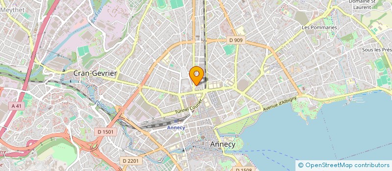 localisation de l'entreprise MONSIEUR ANDRES GONZALES-RUMI  ANNECY