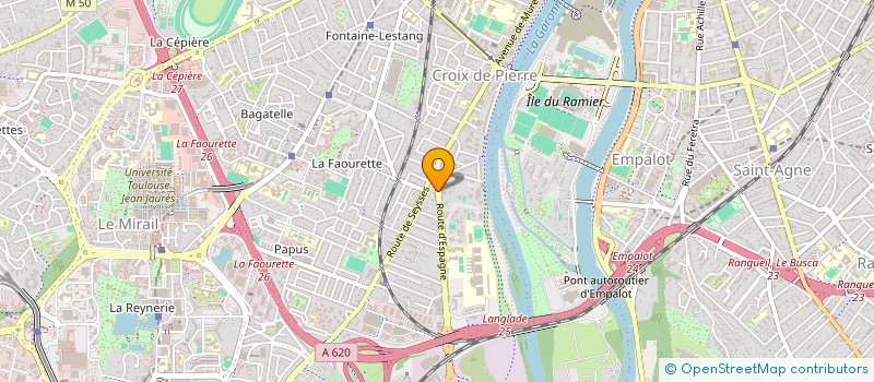 localisation de l'entreprise MONSIEUR ANDRES LABARCA ETCHEVERRY à TOULOUSE