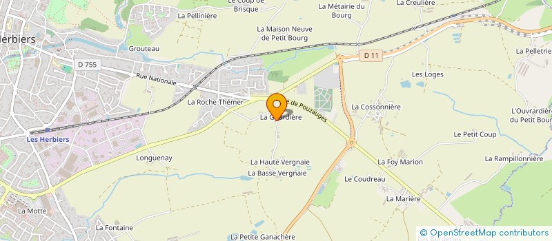 localisation de l'entreprise MONSIEUR ANDRES NUNEZ FIERRO à LES HERBIERS