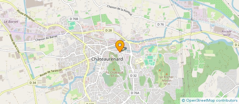 localisation de l'entreprise MONSIEUR ANDRES ORTIZ  CHATEAURENARD