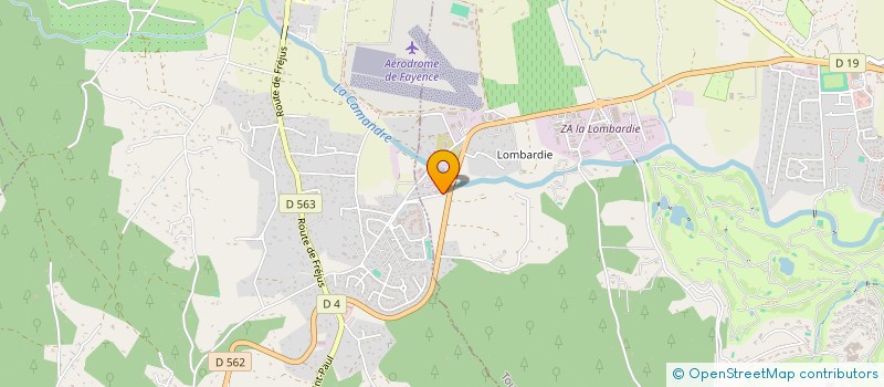 localisation de l'entreprise MONSIEUR ANDRES QUINONERO  MONTAUROUX