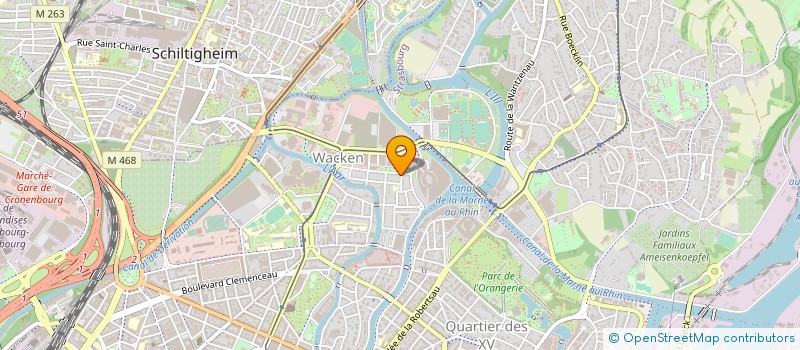 localisation de l'entreprise MONSIEUR ANDRES TARAND à STRASBOURG