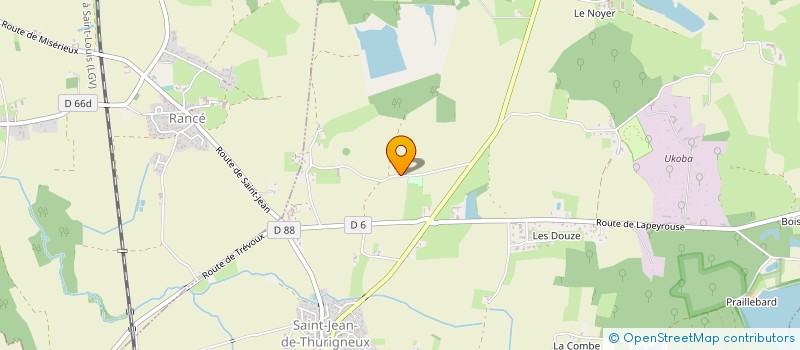 localisation de l'entreprise MONSIEUR ANDREW ARMSTRONG  SAINT-JEAN-DE-THURIGNEUX