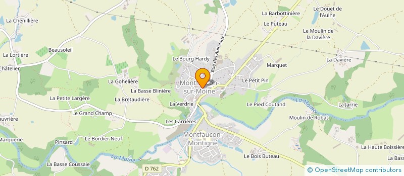 localisation de l'entreprise MONSIEUR ANDREW CAVAREC  SEVREMOINE