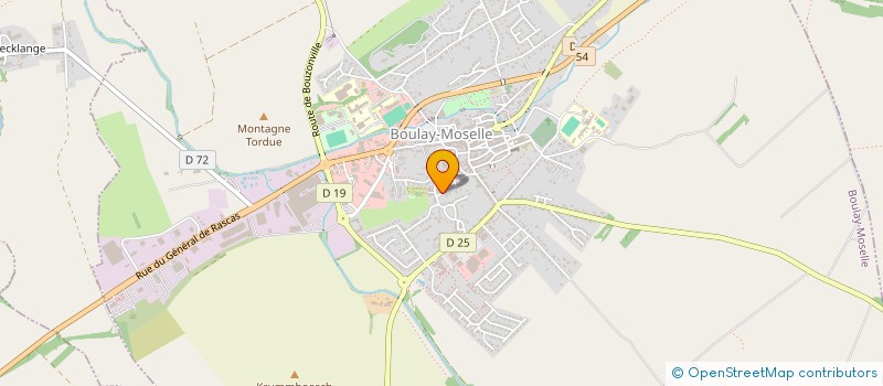 localisation de l'entreprise MONSIEUR ANDREW CESAR  BOULAY-MOSELLE