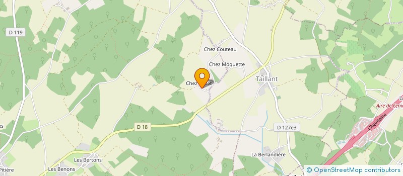 localisation de l'entreprise MONSIEUR ANDREW COLBRAN  SAINT-SAVINIEN