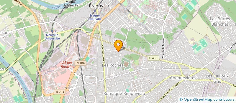 localisation de l'entreprise MONSIEUR ANDREW COLL  CONFLANS-SAINTE-HONORINE