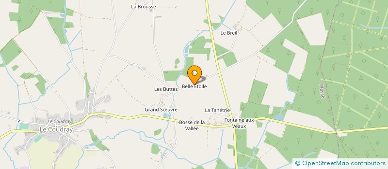 localisation de l'entreprise MONSIEUR ANDREW DE LA MARE à PLESSE