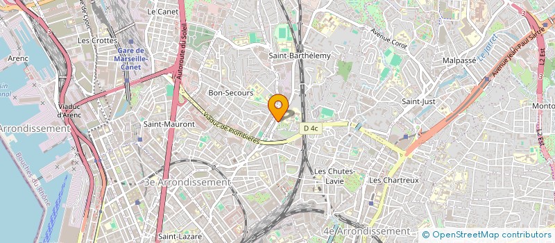 localisation de l'entreprise MONSIEUR ANDREW DUVALIERS COCCIA LEMUS à MARSEILLE