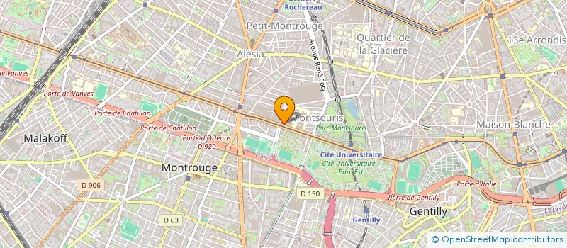 localisation de l'entreprise MONSIEUR ANDREW E CLARK  PARIS