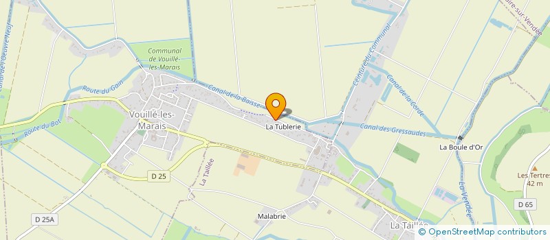 localisation de l'entreprise MONSIEUR ANDREW FEVRE à VOUILLE-LES-MARAIS