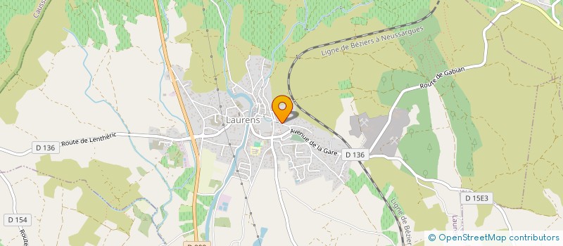 localisation de l'entreprise MONSIEUR ANDREW FIELDING  LAURENS