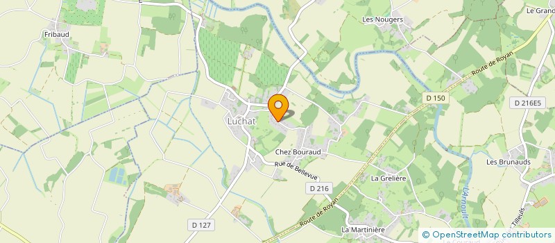 localisation de l'entreprise MONSIEUR ANDREW FULLWOOD  LUCHAT