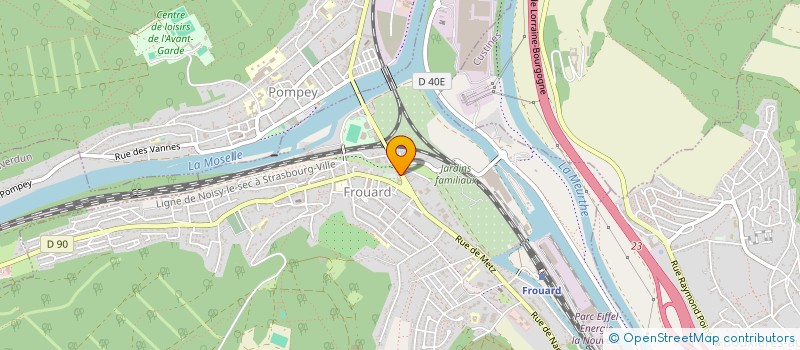 localisation de l'entreprise MONSIEUR ANDREW GEADAH  FROUARD