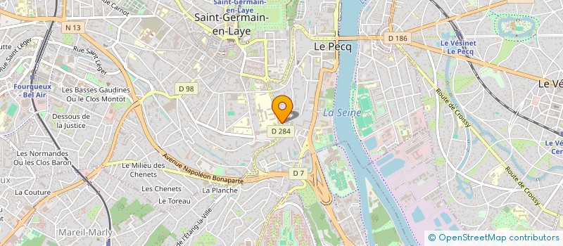 localisation de l'entreprise MONSIEUR ANDREW GRAHAM  LE PECQ