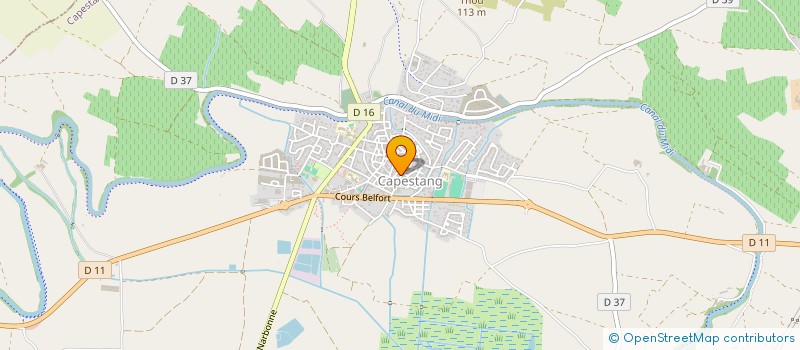 localisation de l'entreprise MONSIEUR ANDREW HAIMES  CAPESTANG