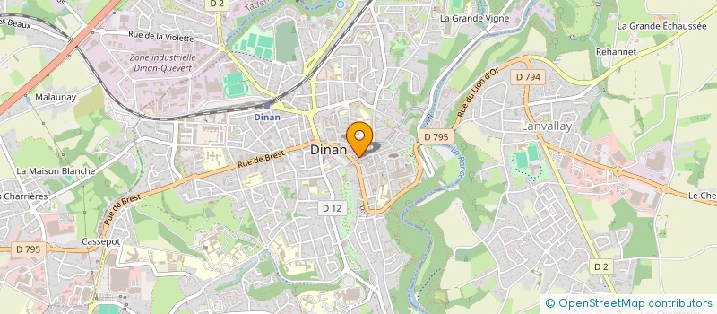 localisation de l'entreprise MONSIEUR ANDREW HARISSON à DINAN