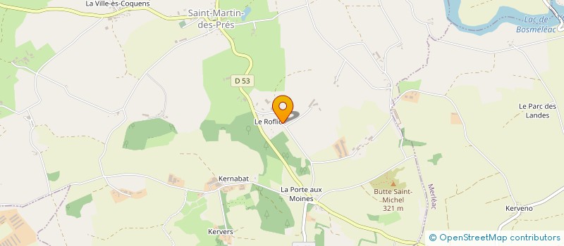 localisation de l'entreprise MONSIEUR ANDREW HART  SAINT-MARTIN-DES-PRES