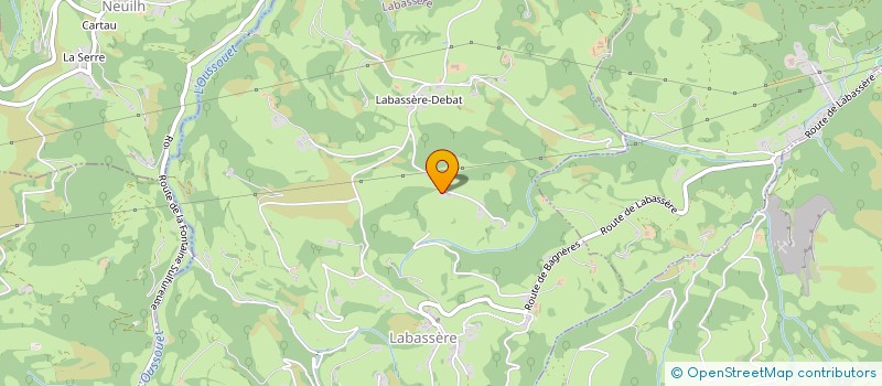 localisation de l'entreprise MONSIEUR ANDREW HIPKISS  LABASSERE