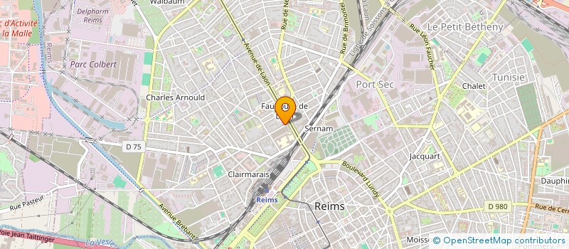 localisation de l'entreprise MONSIEUR ANDREW HO FOUI SANG  REIMS