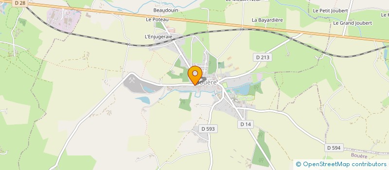 localisation de l'entreprise MONSIEUR ANDREW HOLLAND  BOUERE