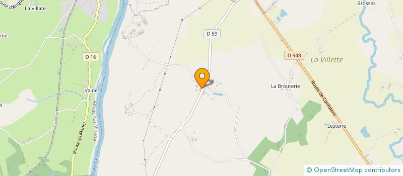 localisation de l'entreprise MONSIEUR ANDREW JAMES à SAINT-MAURICE-DES-LIONS