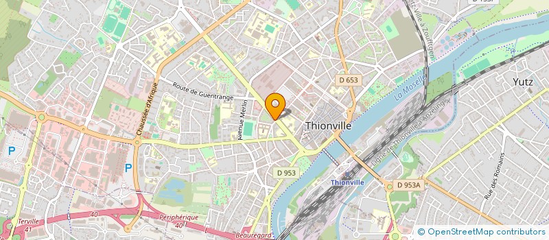 localisation de l'entreprise MONSIEUR ANDREW LEWIS à THIONVILLE