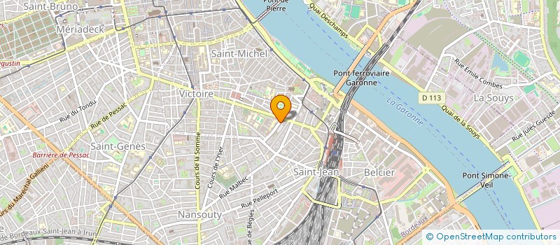 localisation de l'entreprise MONSIEUR ANDREW LIPSON  BORDEAUX