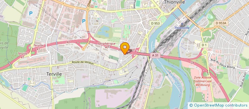 localisation de l'entreprise MONSIEUR ANDREW LUMLEY  THIONVILLE