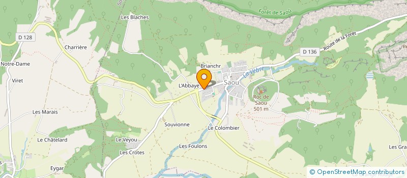 localisation de l'entreprise MONSIEUR ANDREW MARSHALL  LA ROCHE-SUR-GRANE