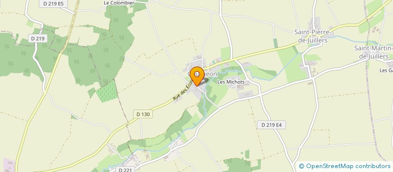 localisation de l'entreprise MONSIEUR ANDREW MILLER  SAINT-PIERRE-DE-JUILLERS