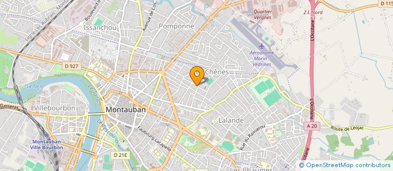 localisation de l'entreprise MONSIEUR ANDREW MITCHELL  MONTAUBAN