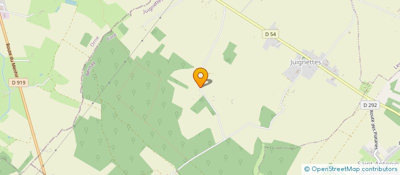 localisation de l'entreprise MONSIEUR ANDREW MORDON  JUIGNETTES