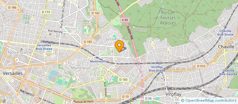 localisation de l'entreprise MONSIEUR ANDREW NAMPHENGKHAM à VERSAILLES