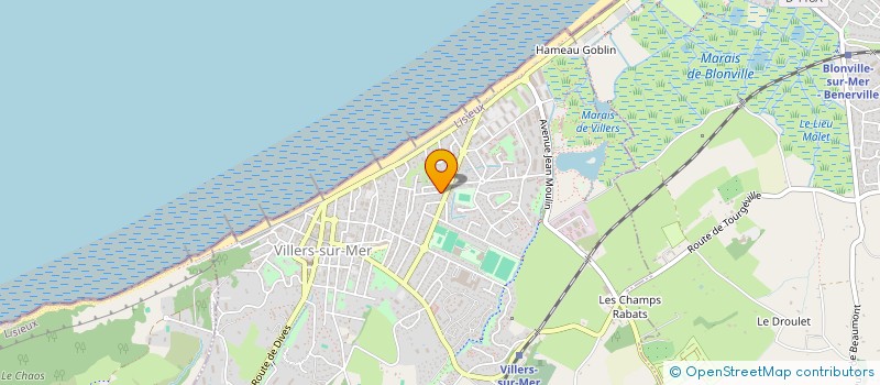 localisation de l'entreprise MONSIEUR ANDREW PEARSON  VILLERS-SUR-MER