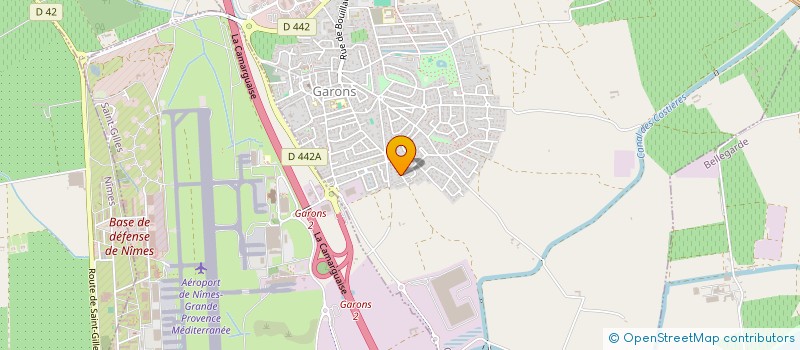 localisation de l'entreprise MONSIEUR ANDREW POUSSIGUE  BERNIS