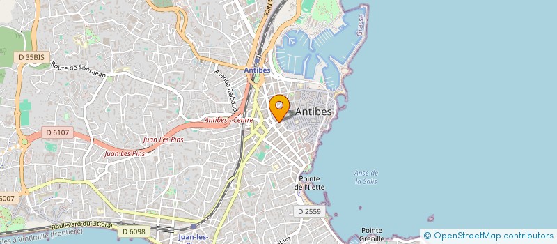 localisation de l'entreprise MONSIEUR ANDREW PRIOR à ANTIBES