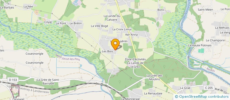 localisation de l'entreprise MONSIEUR ANDREW REEMAN  SAINT-VINCENT-SUR-OUST