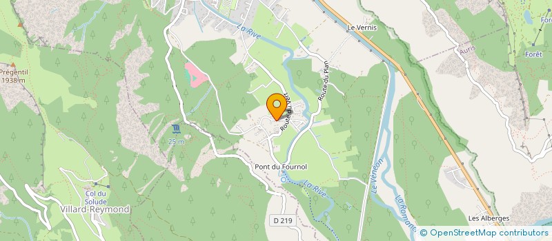 localisation de l'entreprise MONSIEUR ANDREW ROWLEY à LES DEUX ALPES