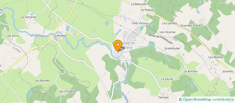 localisation de l'entreprise MONSIEUR ANDREW SEAVILL à CHAMPAGNAC-LA-RIVIERE