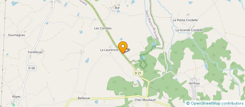 localisation de l'entreprise MONSIEUR ANDREW STARCKEY  SAINT-MARTIN-DE-JUSSAC